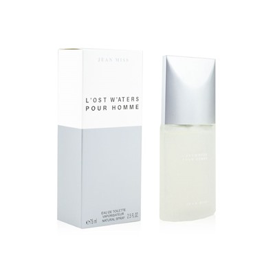 Jean Miss L'ost W'aters Pour Homme, Edt, 75 ml