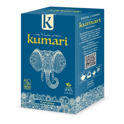 kumari. Earl Grey 100 гр. карт.пачка