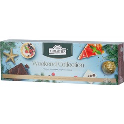 AHMAD TEA. Новый год. Ассорти Weekend Collection карт.упаковка, 60 пак.