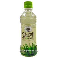 Напиток с Алоэ с добавлением мякоти и сахара Gaya Farm Woongjin, Корея, 340 мл