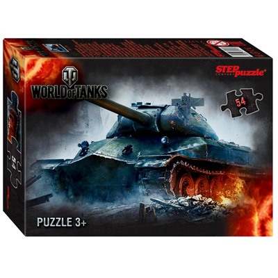 Пазл World of Tanks, 54 элемента, МИКС