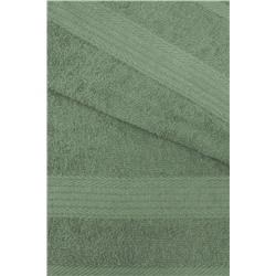 Полотенце махровое 35х60 Эконом- (серо-зеленый, 511)