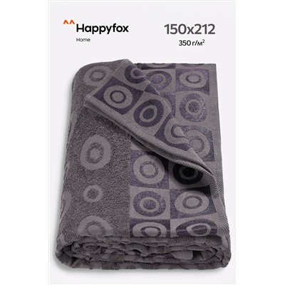 Махровая простыня 150Х212 Happy Fox Home