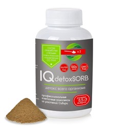 IQ detoxSORB (детокс всего организма), 100 гр., Сиб-КруК