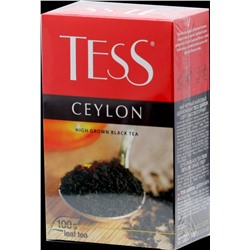 TESS. Classic Collection. CEYLON (черный) 100 гр. карт.пачка