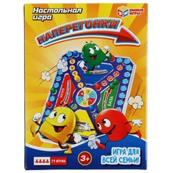 Настольная игра наперегонки, кор.14,4*19,5*3,5см Умные игры