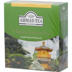 AHMAD. Зеленый китайский чай карт.пачка, 100 пак.
