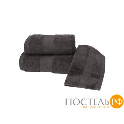 1010G10055114 Полотенце Soft cotton DELUXE кофейный 50X100