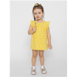 Боди-платье для девочки Cherubino CSBG 40060-30-376 Желтый
