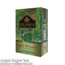 чай ZYLANICA Ceylon Premium "Мята" зелёный 100 г.