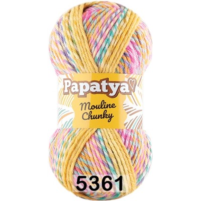 Пряжа Kamgarn MOULINE CHUNKY PAPATYA