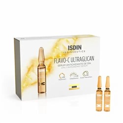 Isdin Isdinceutics Flavo-C Ultraglican Serum Antioxidante De Dia - Сыворотка для лица дневная, 10*2 мл