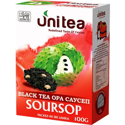 UNITEA. Soursop black 100 гр. карт.пачка