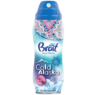 Освежитель воздуха BRAIT Сухое распыление Cold Alaska 300мл