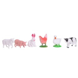 Набор животных «Моя ферма», 6 фигурок 1533638