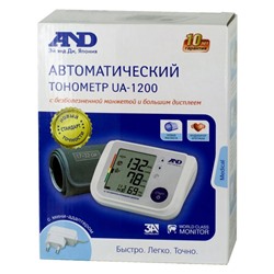 ТОНОМЕТР UA-1200 /автомат/адаптер/большой дисплей N 1