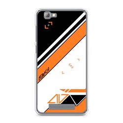 Силиконовый чехол Asiimov на ZTE Blade A610