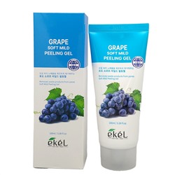 Ekel Пилинг-гель для лица с экстрактом винограда / Grape Soft Mild Peeling Gel, 100 мл