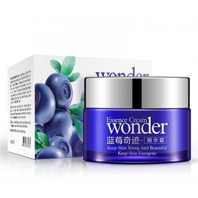 BIOAQUA, Крем для лица с черникой, Wonder Essence Cream, 50 г