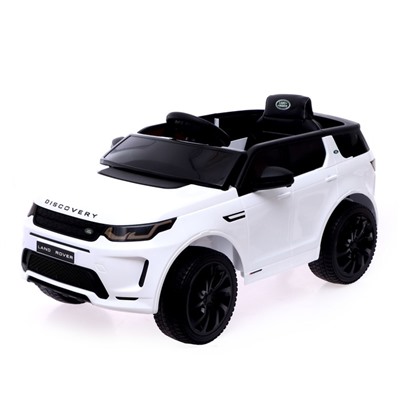 Электромобиль LAND ROVER DISCOVERY SPORT, EVA колеса, кожаное сидение, цвет белый 7167075