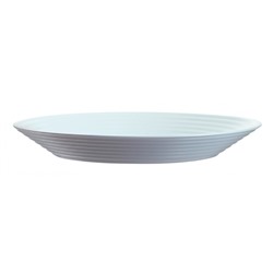 Суповая тарелка «Арена» белая 23,5 см.