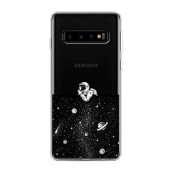 Силиконовый чехол Космический сон на Samsung Galaxy S10