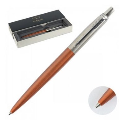 Ручка шариковая PARKER "Jotter Core" K63 Chelsea Orange CT M синие чернила, подарочная коробка 1953189 (1829141)