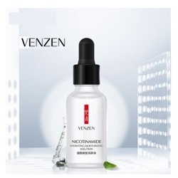 SALE!Venzen, Омолаживающая сыворотка для лица с никотинамидом, Nicotinamide Hydrating Moisturizing Solution,15 мл.