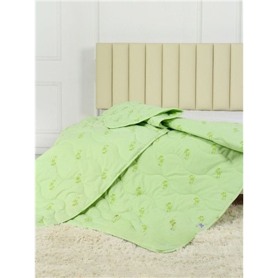 Одеяло миниевро (200х217) Medium Soft Летнее Bamboo (бамбуковое волокно) арт. 213 (100 гр/м)
