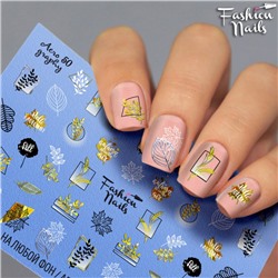 Fashion Nails, Слайдер-дизайн Aerography 50