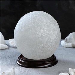 Соляная лампа "Шар большой", цельный кристалл, 19 см, 6-7 кг