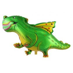 Х237 Шар фольга Динозавр 60/100см