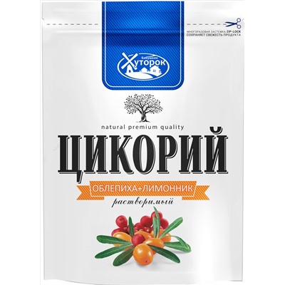 Бабушкин Хуторок. Цикорий с облепихой и лимонником 100 гр. мягкая упаковка