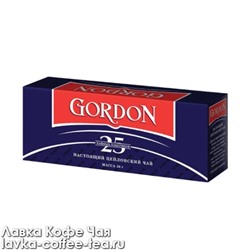 чай Gordon Цейлонский черный в пакетиках 2 г.*25 пак.