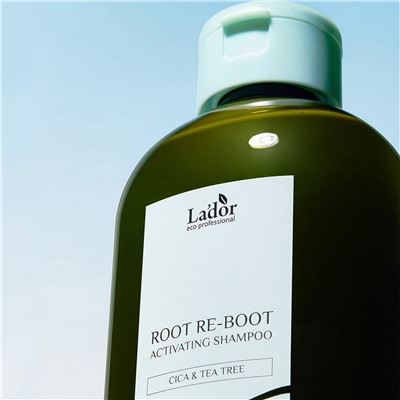 Lador Шампунь для жирной кожи головы / Root Re-Boot Activating Shampoo Cica & Tea Tree, 300 мл