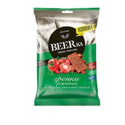 «Beerka», гренки со вкусом томата спайси, 60 гр. KDV