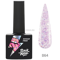 RockNail, гель-лак Sugar Free 864, 10 мл