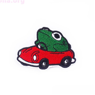 Нашивка «Frog in the car»