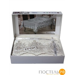 SK-316/04 Скатерть EFOR PANDORA 160*220 прямоугольная кремовый