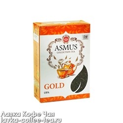 чай Asmus Gold чёрный OPA, Цейлон, картон 80 г.