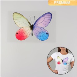 Термотрансфер «Бабочка», 11,5 × 16 см