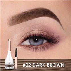 O.TWO.O Гель для бровей арт. SC029 Dark Brown #02 5 g