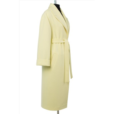 01-11009 Пальто женское демисезонное (пояс)