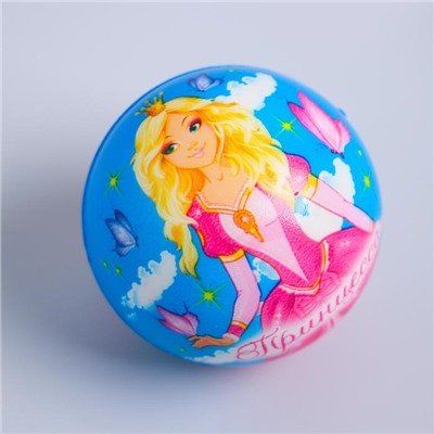 Мягкий мяч «Принцесса», 6,3 см, виды МИКС