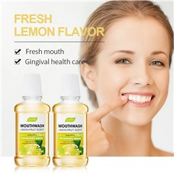 SADOER Освежающий ополаскиватель для полости рта с ароматом лимона, 250мл
