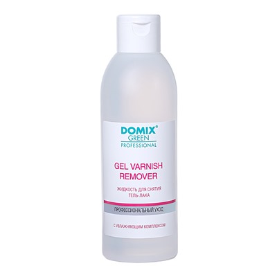 Domix Green Professional Средство для снятия лака с ногтей без ацетона / Nail Polish Remover non acetone, 200 мл