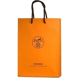 Пакет подарочный Hermes 23.5*15 см
