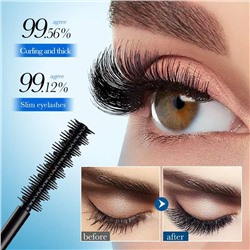 SADOER Водостойкая тушь для обьема и подкручивания ресниц Slender Lash Curly