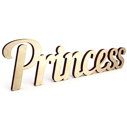 Слово интерьерное "Pincess"