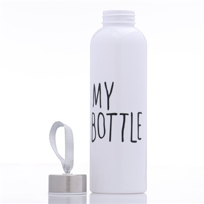 Бутылка для воды "My bottle", 500 мл, 21.5 х 6.5 см